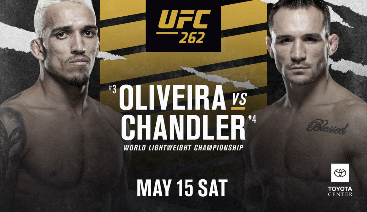 UFC 262: Оливейра - Чендлер, дата проведения, кард, участники и результаты